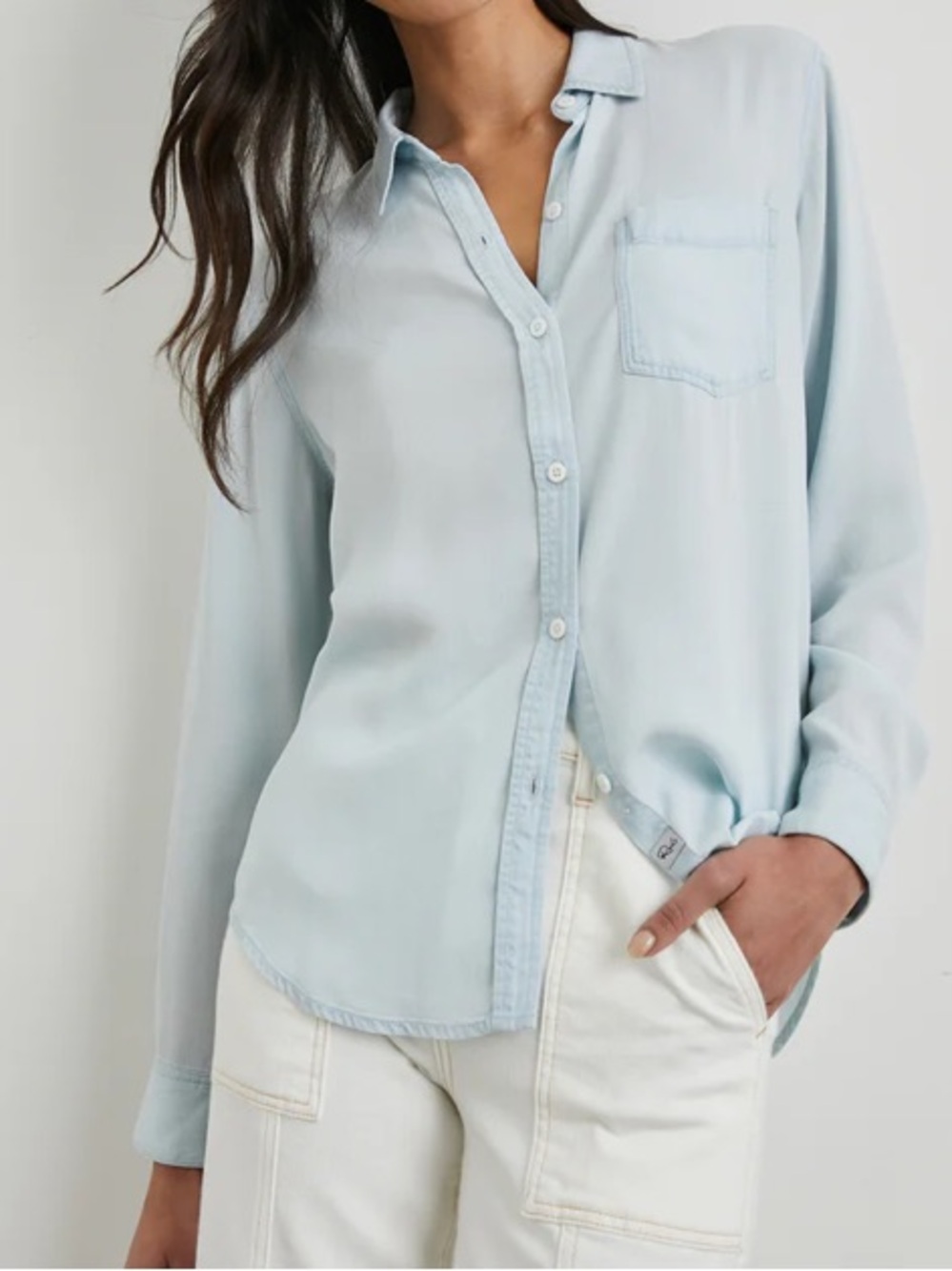 Rails Ingrit Tensil Shirt in Color Light Vintage - Picture 2 of 12
